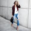 Trendy Women PU Leather Zipper Jacket Slim Biker Motorcycle Coat Punk Outwear