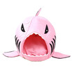 Shark Shape Dual Purpose Soft Cotton Cats Dogs House And Pad Pet Supplies