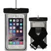 KOOLIFE mobile phone waterproof bag phone arm bag diving suit shell swimming waterproof bag for Huawei millet 5 glory&other 6 inches or less mobile phone lanyard arm with black