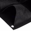 4 ockets Vertical Wall Garden Hanging Planting Bags Indoor Outdoor Planter