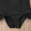 US Newborn Baby Girls V-Back Swimsuit Swimwear Swimming One-piece Bikini Costume