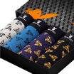 Playboy PLAYBOY ice silk underwear male shorts flat angle crotch 4 5595 mixed color XXXL