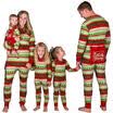 Family Christmas Pajamas Set Women Men Baby Kids Sleepwear Nightwear CA