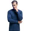 HengYuanxiang mens high-necked cotton warm thin underwear suit