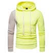 New Men Top T-Shirt Long Sleeve Slim Hooded Sweatshirt Pullover Sweat Hoodies