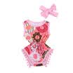 Newborn Infant Baby Girls Outfit Clothes Romper Jumpsuit BodysuitHeadband Set