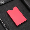 Men Aluminum ID Credit Card Holder RFID Protector Money Wallet Clip Card Case