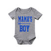 Newborn Baby Mamas Boy Cotton Clothes Jumpsuit Romper Bodysuit Sunsuit Outfit I