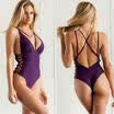 US Womens One Piece Bikini Push up Padded Bra Swimsuit Bathing Swimwear Beach