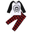 AU Newborn Kids Baby Boys Girls Cute Tops RomperLong Pants Outfits Cotton Cloth