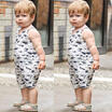 Newborn Kids Baby Boy Jumpsuit Romper Bodysuit Cotton Clothes Outfits 0-24M