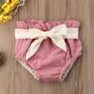 US Toddler Baby Girl Kids Harem Pants Shorts Bowknot Bottoms PP Bloomers Panties