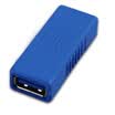 Haile USB-01 USB30 A mother pair A nickel-plated transfer head adapter dual pass adapter