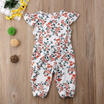 Newborn Infant Baby Girl Sleeveless Bodysuit Romper Jumpsuit Outfit Clothes
