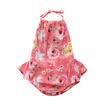 Floral Baby Girl Romper Backless Bodysuit Jumpsuit Playsuit Outfit Sunsuit 0-24M