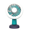 Style party sty Epie A202 pocket monster charge fan lamp table fan holding small fan usb mute office portable small fan creative gift indigo