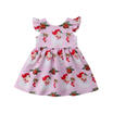 AU Boutique Toddler Kids Baby Girl Dress Solid Party Pageant Tutu Dress Clothes