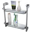 Larsd bathroom corner basket storage rack
