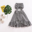 Newborn Baby Girl Summer Casual Outfits Set Bra Tops Skirt Sundress Clothes 0-4T
