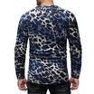 Mens Winter Warm Print Round Neck Pullover Jumper Sweater Tops Turtleneck