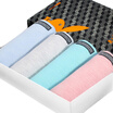 Playboy PLAYBOY Male underwear ice silk flat angle crotch 4 5324 multi-color XXXL