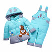 2018 Winter Children Baby Kids Duck Down Jacket Set Pants-Jacket Autumns Boy Clothing Parka Hoodies Outerwear Girls Coat Jacket