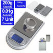 001g x 100200g Gram "lighter" Scale Mini Digital 7 Units Pocket Jewelry Weight