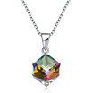 VenomLV Ladies Necklace Pendants Women Crystal from Swarovski S925 Silver Platinum Plated