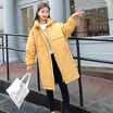 Winter 2018 new winter love down jacket womens wear in the long over-the-knee loose coat style trench coat fashion