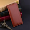 USA Business Mens Long Casual Leather Wallet Pockets Card Clutch Bifold Purse