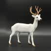 Deer Figure Christmas Doll White-tailed Reindeer Home Party Decoration Xmas Gift