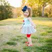 Summer Baby Girls Kids Anchor Outfit Casual Holiday Mini Dress T-shirtPants Set