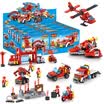 COGO 8-in-1 Firefighter Building Blocks Set