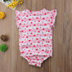 Newborn Toddler Baby Girls Clothes Floral Romper Jumpsuit Bodysuit Pants Outfits
