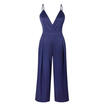 Womens Clubwear Playsuit Bodysuit Party Jumpsuit Romper Chiffon Long Trousers
