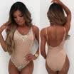 UK Womens Bikini Swimsuit High Waist One-Piece Bathing Suit Swimwear Beachwear