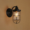 Bacheer HL416367 1 Light Small LED Wall Sconce in Black with Clear Glass