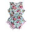 Girls Floral Romper Newborn Baby One-pieces Jumpsuit Summer Sunsuit Outfits Sets