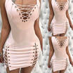 NEW Sexy-Women-Bandage-Bodycon-Evening-Party-Cocktail-Ball-Gown-Short-Mini-Dress