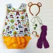 US 0-3Y Newborn Baby Girl Clothes Vest Top T-shirt Tutu Shorts Pants Outfit Set