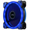 Great Wall Monday blue computer chassis fan 12cm mute blue shock pad gift 4 screws small 3P large 4P dual interface