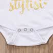 UK Newborn Baby Girls Cotton Tops Bodysuit Sequins Tulle Shorts Outfits Clothes