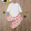 Newborn Infant Baby Girl Floral Clothes Jumpsuit Romper Bodysuit Pants Outfit US
