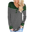 Fashion Womens Long Sleeve Loose Blouse Casual Shirt Summer Tops T-Shirt