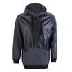 Mens Personality Patchwork Hooded Headgear Fleeces Long Sleeve Casual Hoodies UK