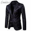 Mens Fashion One Button Slim Fit Casual Business Suit Dress Blazer Coat Jacket