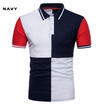 New Men Slim Fit V Neck Short Sleeve Muscle Tee T-shirt Casual Tops POLO Shirts