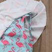 Infant Toddler Baby Girl Flamingos Romper Jumpsuit Bodysuit Outfit Clothes 1-6Y