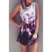 Women Sleeveless Floral Party Evening Cocktail Beach Short Mini Dress Sundress B