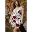 New Womens plus size Summer Bodycorn Off-Shoulder Casual Floral Cocktail Dress